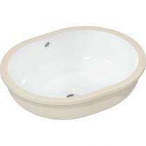 Hansgrohe Unterbauwaschtisch Xuniva U 450x350mm o.Hahnl.m.Überlauf SMC weiß