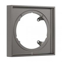 Hansgrohe Verlängerungsrosette eckig 22 mm Brushed Black Chrome