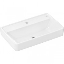 Hansgrohe Waschtisch Compact Xanuia Q 650x390mm m.Hahnloch ohne Überlauf weiß