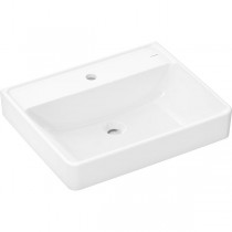 Hansgrohe Waschtisch Xanuia Q 600x480mm m.Hahnloch ohne Überlauf weiß