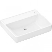 Hansgrohe Waschtisch Xanuia Q 600x480mm ohne Hahnloch u.Überlauf weiß