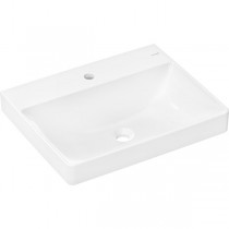 Hansgrohe Waschtisch Xelu Q 600x480 mm  mit Hahnloch ohne Überlauf weiß