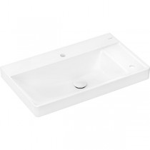 Hansgrohe Waschtisch Xelu Q 800x480mm m.Abla.rech./2 Hah.o.ÜBL,SmartClean weiß