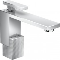 Hansgrohe Waschtischmischer 130 Axor Edge Diamantschliff chrom
