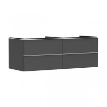 Hansgrohe Waschtischunterschrank Xelu Q DGM 1360x550mm m.4SK f.Kons.m.AWT Matt White
