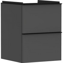 Hansgrohe Waschtischunterschrank Xelu Q DGM 480x475mm mit 2 SK für HWB Matt Black