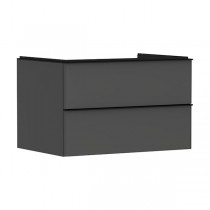Hansgrohe Waschtischunterschrank Xelu Q DGM 780x540mm m.2 SK f.Kons.m.AWT Matt Black