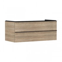 Hansgrohe Waschtischunterschrank Xelu Q ECHN 1180x540mm m.2 SK f.Kons.m.AWT Matt Black