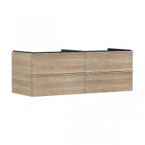 Hansgrohe Waschtischunterschrank Xelu Q ECHN 1360x550mm m.4SK f.Kons.m.AWT chr