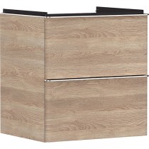 Hansgrohe Waschtischunterschrank Xelu Q ECHN 580x475mm mit 2 SK für WT chrom