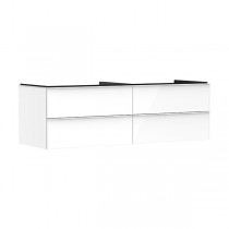 Hansgrohe Waschtischunterschrank Xelu Q we hgl 1180x540mm m.4SK f.Kons.m.AWT Matt White