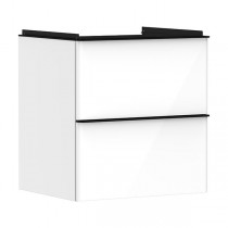 Hansgrohe Waschtischunterschrank Xelu Q we hgl 580x475mm mit 2 SK für WT Matt Black