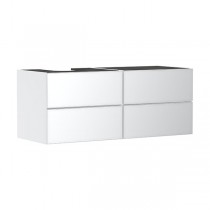 Hansgrohe Waschtischunterschrank Xevolos E Matt White 1370/550mm m.4SK f.Kons.m. AWT ge li Wme