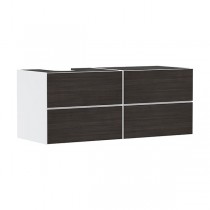 Hansgrohe Waschtischunterschrank Xevolos E Matt White 1370/550mm m.4SK f.Kons.m.AWT ge li ECHD