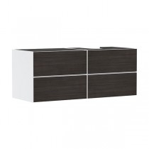 Hansgrohe Waschtischunterschrank Xevolos E Matt White 1370/550mm m.4SK f.Kons.m.AWT ge re ECHD