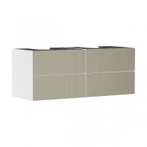 Hansgrohe Waschtischunterschrank Xevolos E Matt White 1370/550mm mit 4 SK f.Kons.m.WT ge BZs