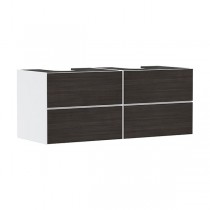Hansgrohe Waschtischunterschrank Xevolos E Matt White 1370/550mm mit 4 SK f.Kons.m.WT ge ECHD