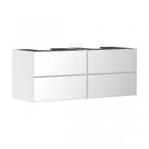Hansgrohe Waschtischunterschrank Xevolos E Matt White 1370/550mm mit 4 SK f.Kons.m.WT ge Wme