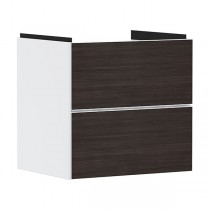 Hansgrohe Waschtischunterschrank Xevolos E Matt White 580/475mm mit 2 Schubkästen für WT ECHD