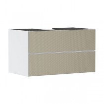 Hansgrohe Waschtischunterschrank Xevolos E Matt White 980/550mm mit 2 SK f.Kons.m.WT ge BZs