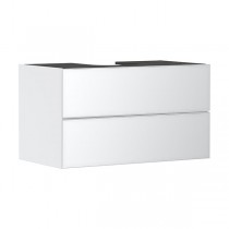 Hansgrohe Waschtischunterschrank Xevolos E Matt White 980/550mm mit 2 SK f.Kons.m.WT ge Wme
