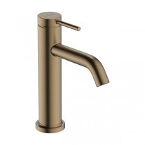 Hansgrohe WTM 110 Tecturis S CoolStart mit Zugstangen-Ablaufgarnitur Brushed Bronze