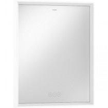 Hansgrohe Xarita E Spiegel 600/50 m.LED Beleuchtung kapaz.Berührungssen. Matt White
