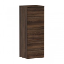 Hansgrohe Xelu Q Halbhochschrank Valnød Dunkel 400/350, Türanschlag venstre Mat sort