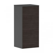 Hansgrohe Xevolos E Halbhochschrank Schiefergrau Matt 400/360, Türanschlag venstre Eg Dunkel