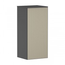 Hansgrohe Xevolos E Halbhochschrank Schiefergrau Matt 400/360, Türanschlag højre Bronze Struktur