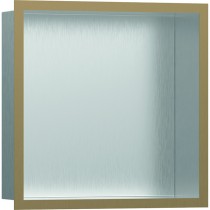 HG XtraStoris Individual Wandnische mit Designrahmen 300x300x100mm BST/BBR