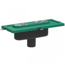 HG uBox universal GK für Duschrinnen Ablaufgehäuse für vertikale Installation