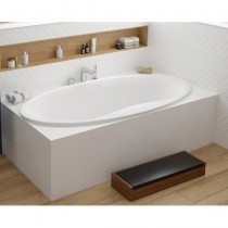 Hoesch Badewanne Cabo Oval  1850x900 weiß