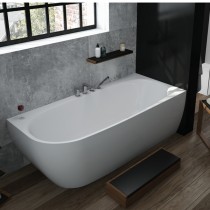 HO BW iSensi Eck 1600x750 Monoblock re. mit Überlaufschlitz, ang. Sch.