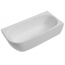 Hoesch Badewanne iSensi Eck 1800x800 rechts Monolith, mit Überlauf, ang. Sch. Weiß