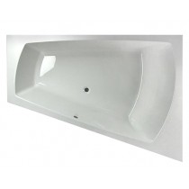 Hoesch Badewanne Largo Trapez 1800x1400 rechts, weiß ABVERKAUF