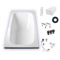 Hoesch Capri Badewanne 150x70 6116.010 alpinweiß