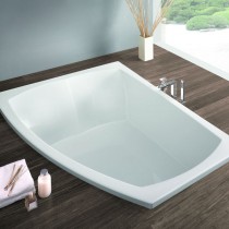 Hoesch Largo 1800x1300x480 mm Trapez-Badewanne Einbaubadewanne Links Weiß 3694.010