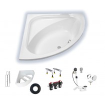 Hoesch Parana 1400x410 Eckbadewanne 5572.010