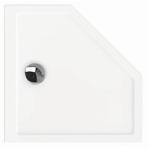 Hoesch Duschwanne Samar Fünfeck 1000x900x20, weiß