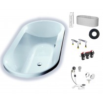 Hoesch Spectra 1700x800 Oval Badewanne Acryl 6480.010