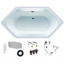 Hoesch Spectra 1800x800 6-Eck Badewanne Acryl 3656.010