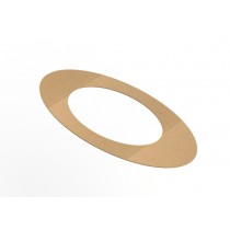 Hoesch Zubehör Schablone für Namur Badewanne 1500x700