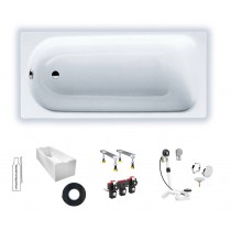 Kaldewei Advantage Saniform Plus 362-1 1600x700mm Stahl-Email Badewanne 111700010001
