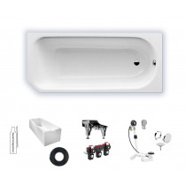 Kaldewei Advantage Saniform V1 1600x700 Badewanne Stahl-Email 192100010001