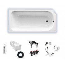 Kaldewei Advantage Saniform V3 1600x700 Badewanne Stahl-Email 192300010001