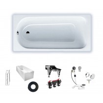 Kaldewei Saniform Plus 1500x700 Badewanne Stahl-Email 111600010001