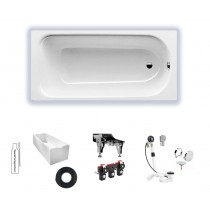 Kaldewei Saniform Plus 1600x750 Badewanne Stahl-Email 112500010001