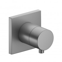 KE 2-Wege Umstellv. IXMO Comfort 59556, eckig, Aluminium-finish
