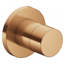 KE 2-Wege Umstellventil IXMO Pure 59556, rund, Bronze gebürstet